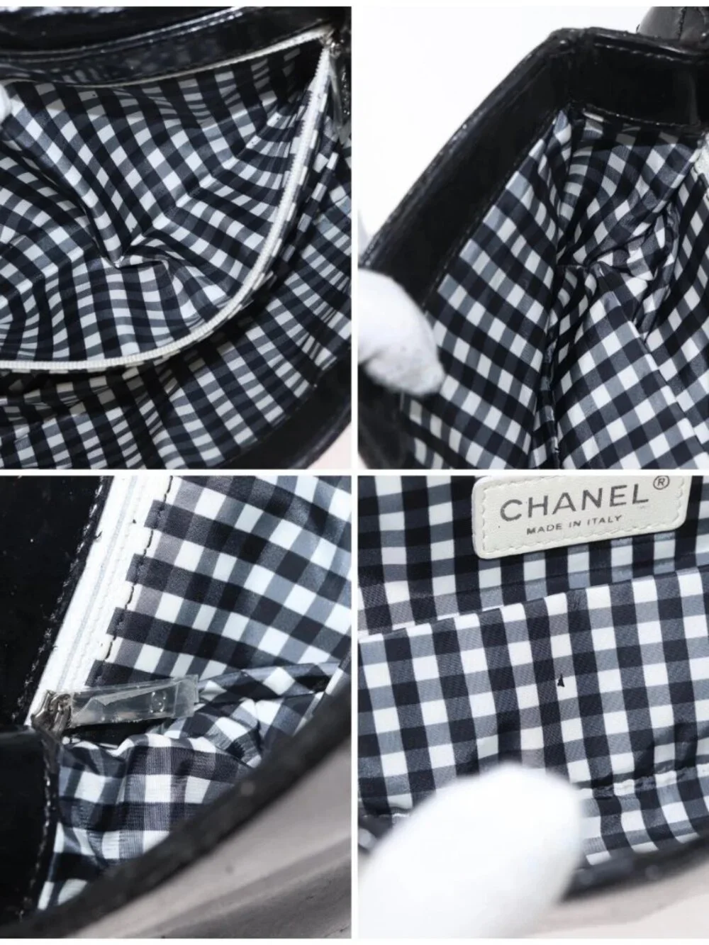 CHANEL brand	chanel color	black